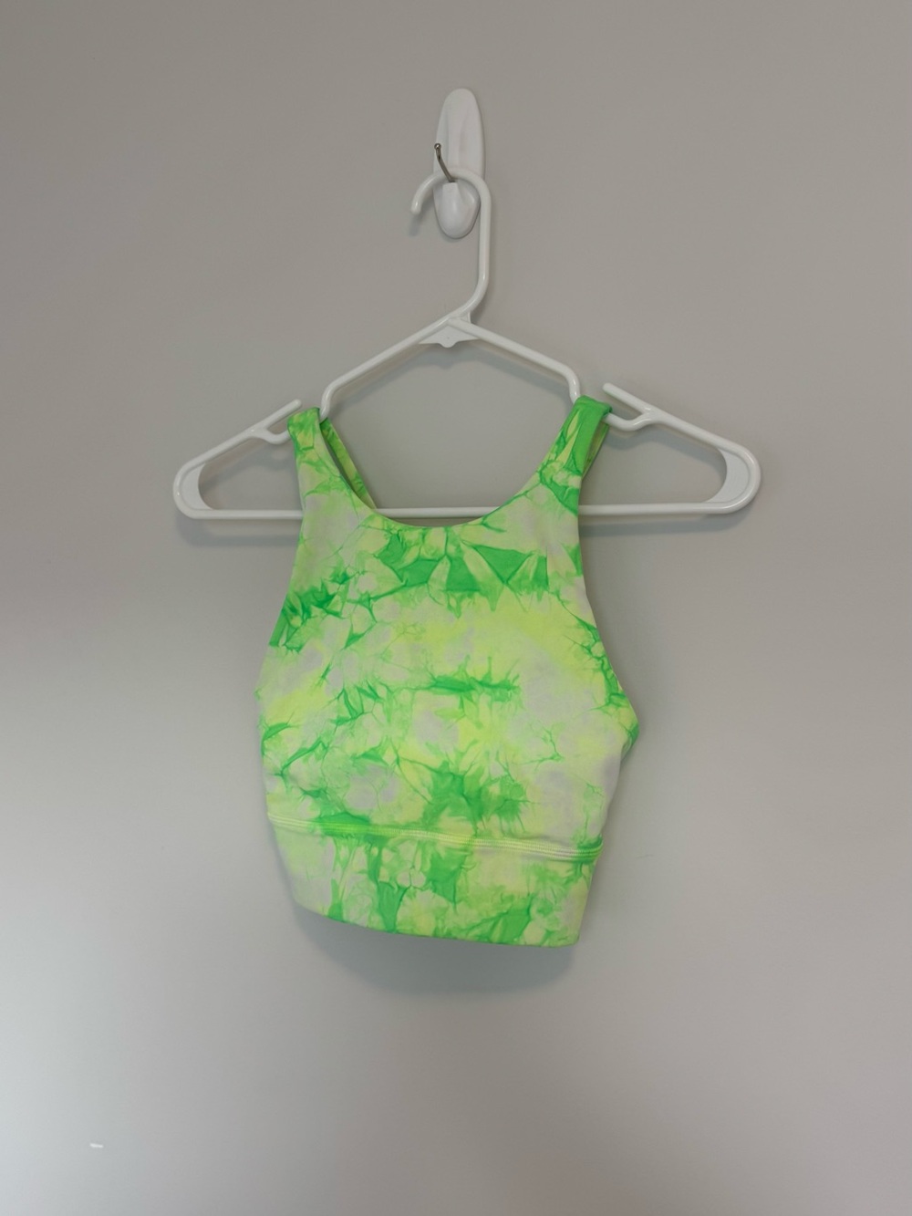 Lululemon Energy Bra High Neck Long Line Shibori
